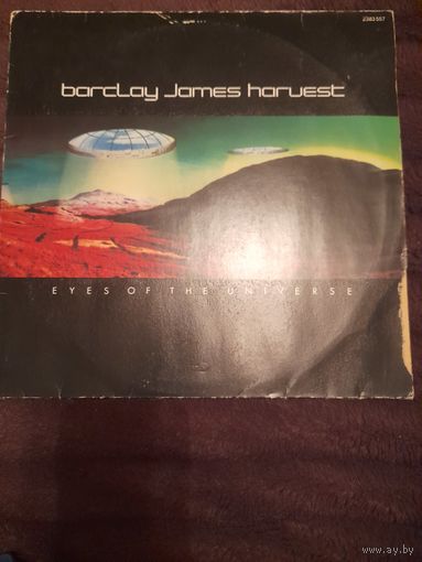 BARCLAY JAMES HARVEST " EYES OF THE UNIVERSE"  1979 LP GERMANY POLYDOR 2383 557 NM/EX-