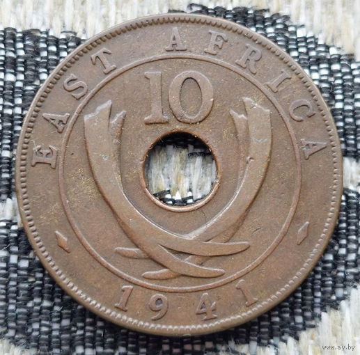 Британская Восточная Африка 10 центов 1941 год. II Мировая война. Предложи свою цену или обмен! Предложи свою цену или обмен!