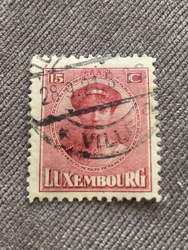 Люксембург 1921. Герцогиня Шарлотта