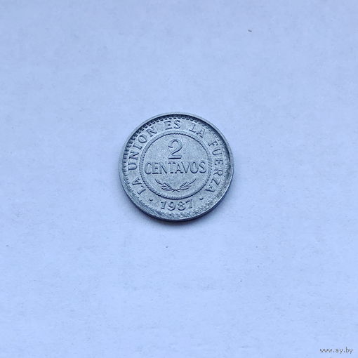 2 сентаво 1987