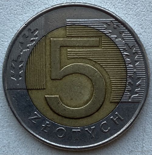 Польша 5 злотых 1996 г.