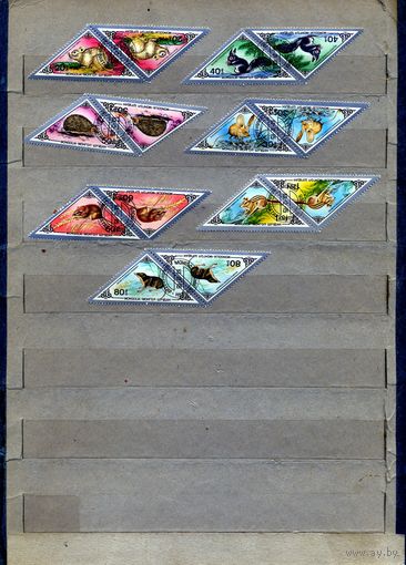 МОНГОЛИЯ, 1983, ФАУНА грызуны, серия 7м (ТЕТ-БЕШИ)  гашен