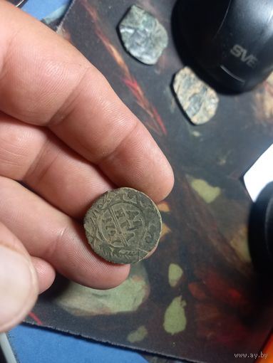 Денга 1747 г. Российская Империя (5)