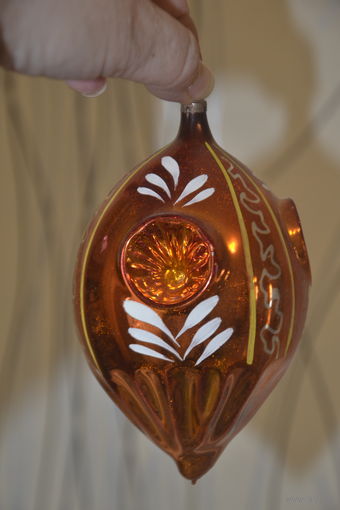 Ёлочная ГДР тончайшее стекло