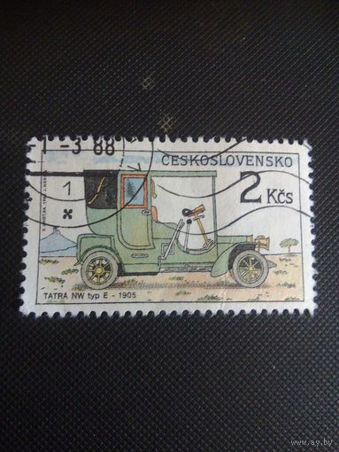 Чехословакия. Татра 1905г. 1988г. гашеная