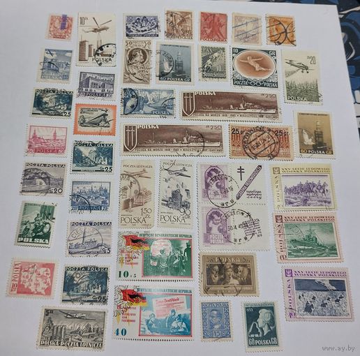 Сборка старых марок с 1 рубля!