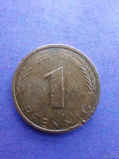Германия ФРГ 1 пфенниг 1972 J