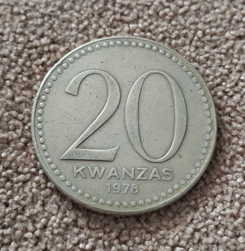 Ангола 20 кванз, 1978
