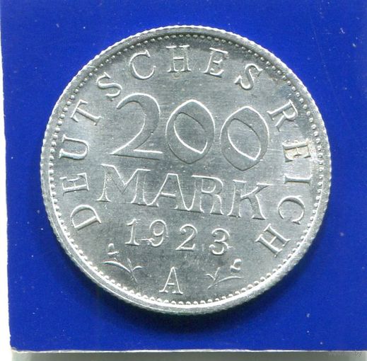 Германия 200 марок 1923 А