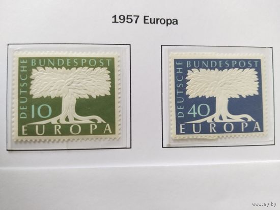 ФРГ 1957  2 м