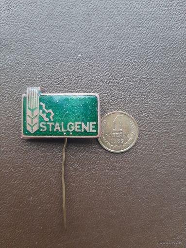 Значок тяжелый Латвия