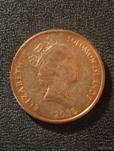 Соломоновы острова 1 цент 2005 г.