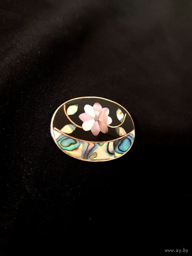 Брошь, кулон, Мексика морское ушко