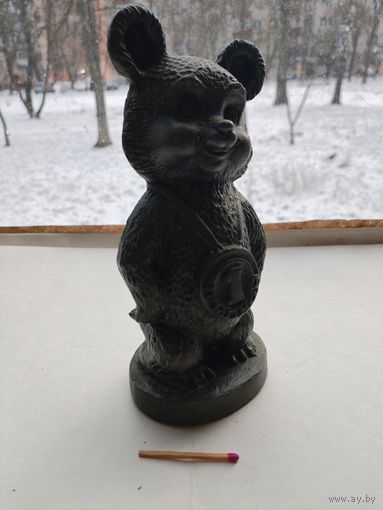 Статуэтка. Мишка-Чемпион. силумин