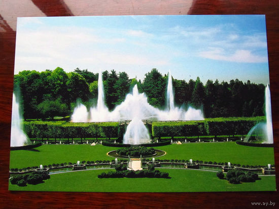 C005-3067 Открытка Longwood Gardens США Конец 1990-х – начало 2000-х Подписана