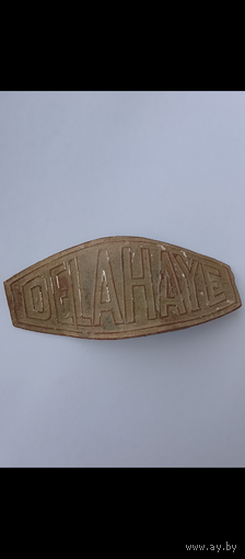 Шильдик Delahaye