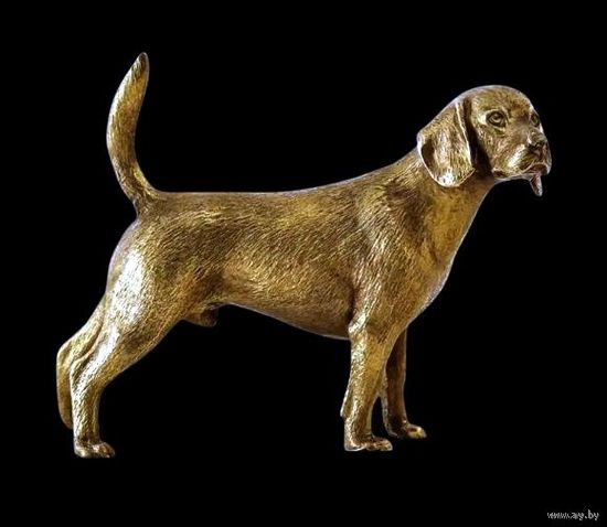 Статуэтка Бигль Бронза