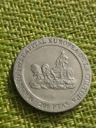 Испания 200 песет, 1991 г ( & Мадрид )