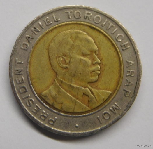 Кения 5 шиллингов 1995 г