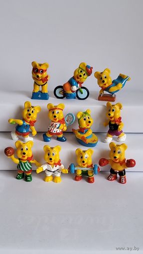 Мишки спортивные киндер Haribo серияГермания(1996)
