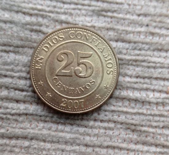 Werty71 Никарагуа 25 сентаво 2007