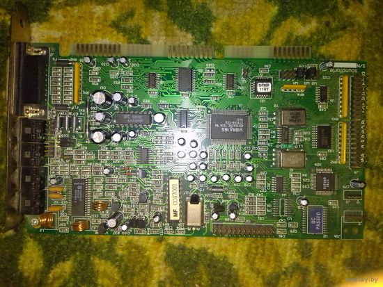 Аудио карта под ISA разъем Vibra 16S на Creative CT2504, проверено, рабочая