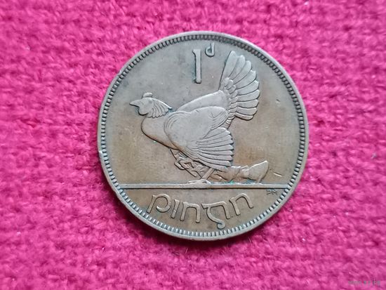 Ирландия 1 пенни 1937 г. Ал-5