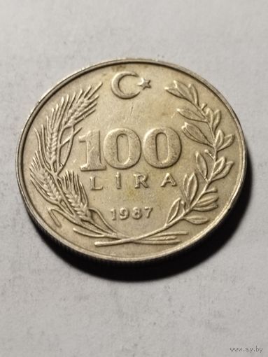 Турция 100 лир 1987