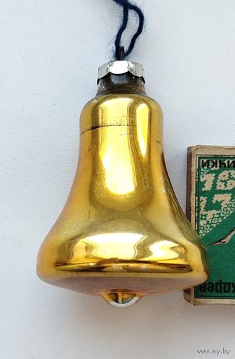 Ёлочная игрушка. Колокольчик. 030.