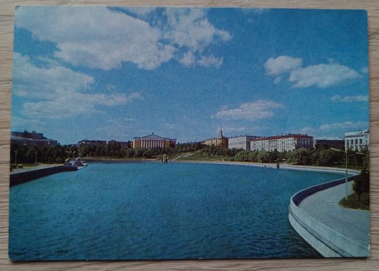 Минск. Река Свислочь. 1977