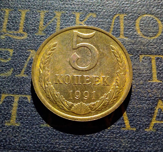 5 копеек 1991 М СССР #12