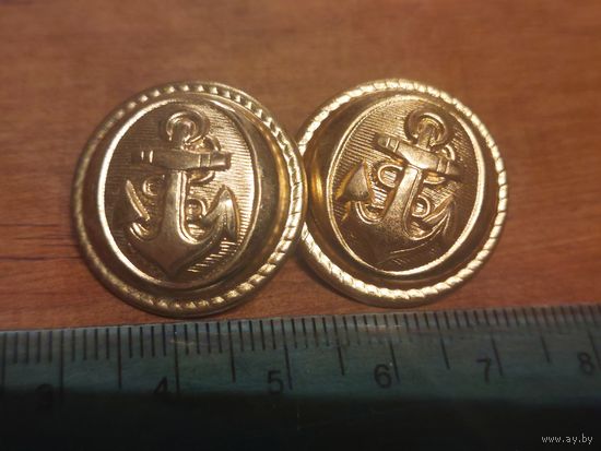 3 пуговицы ВМС