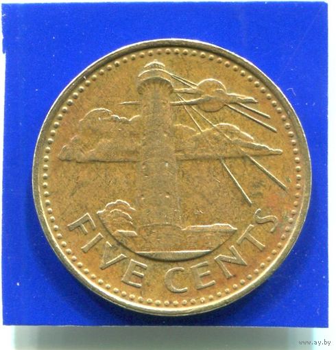 Барбадос 5 центов 1994