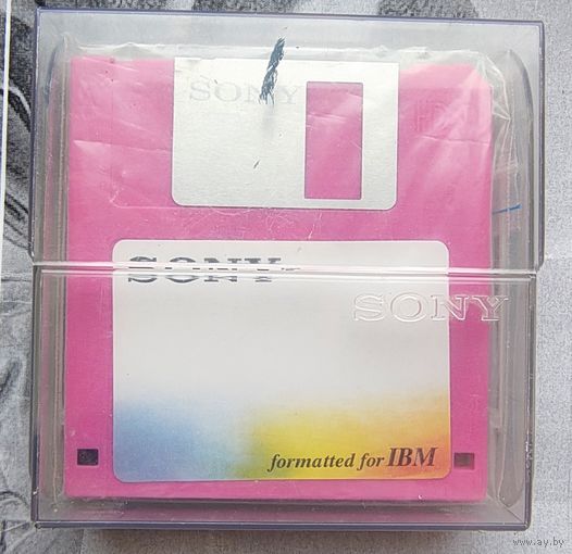 Коробка пенал для дискет Sony 3,5