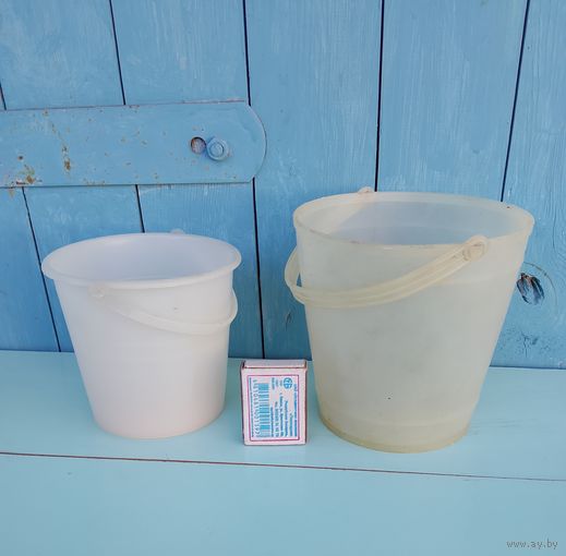 СССР: детское ведерко для песка. Цена за два.