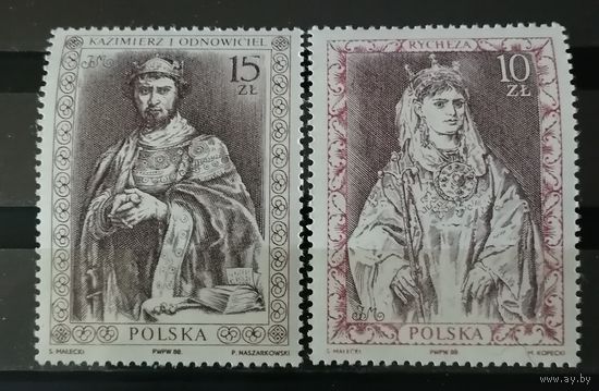 Польша 1988 Польские короли