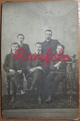 1910-е Открыточный формат господа ретро типажи студийное фото