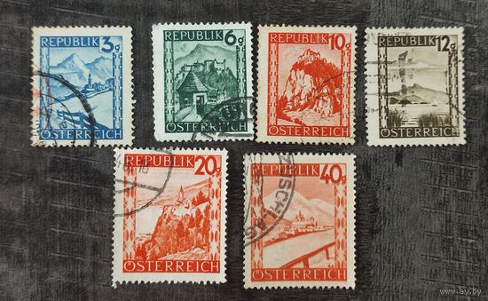 Марки Австрии 1945-47гг. 1