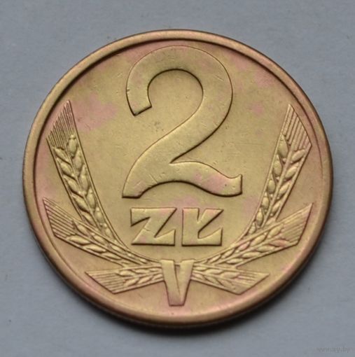 Польша, 2 злотых 1988 г.
