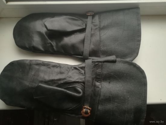 Руковицы для езды на мотоцикле (краги). С рубля.