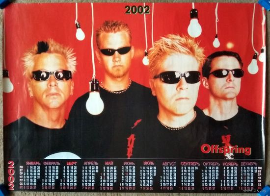Календарь "The Offspring * 2002" (60х44 см)