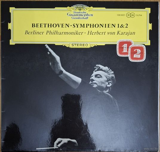 Beethoven - Herbert von Karajan, Berlin Philharmonic – Symphonien 1 & 2