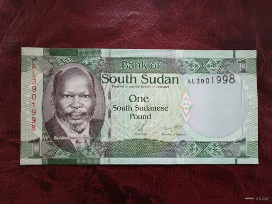1 фунт Южный Судан 2011 г.