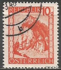 Австрия. Горный ландшафт. 1947г. Mi#840.
