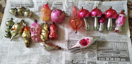 Ёлочные игрушки,с рубля