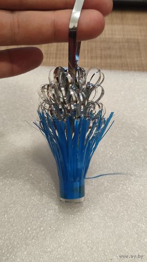 Игрушка елочная стекло