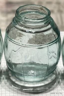 Баночка - бочонок для мёда. СССР 200 грамм