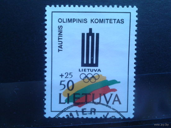 Литва 1992 Олимпийский комитет Литвы