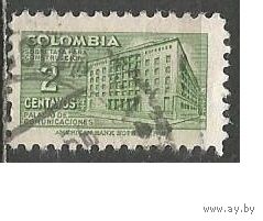 Колумбия. Марки двойного назначения. Новый почтамт. 1940г. Mi11.