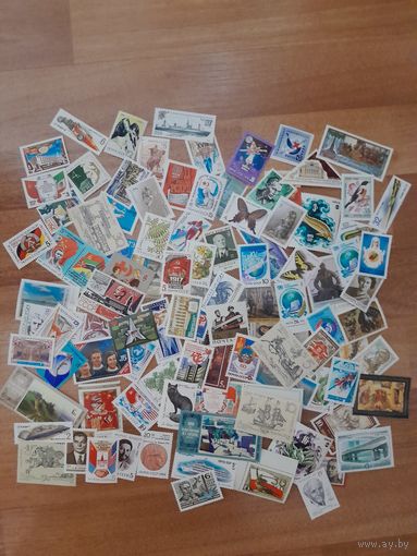 100 чистых марок СССР